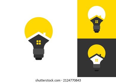 Illustration Vektorgrafik des Logos der Lampen. Perfekt für Technologieunternehmen