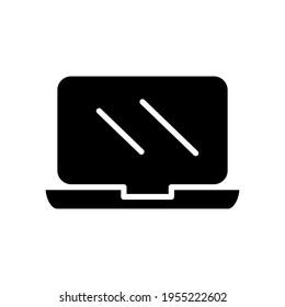 Illustration Vector graphic of laptop icon