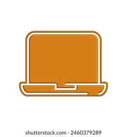 Illustration Vector Graphic of Laptop icon template