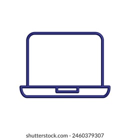 Illustration Vector Graphic of Laptop icon template