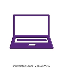 Illustration Vektorgrafik Grafik des Laptop-Symbol Vorlage