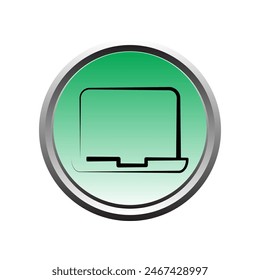 Illustration Vector Graphic of Laptop icon template