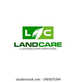 Illustration vector graphic of lawn care, landscape, grass concept logo design template
 