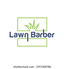 Illustration Vector graphic of lawn service logo