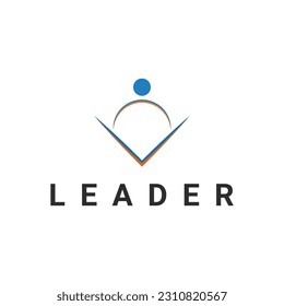 Illustration Vector Graphic Leadership logo, Success logo, and Education Logo Design Template