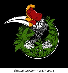 BILDSCHIRM-GRAFIK FÜR LEAF UND BIRD