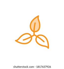 Illustration Vector graphic of leaf icon. Fit for tree, herbal, ecology, fresh etc.