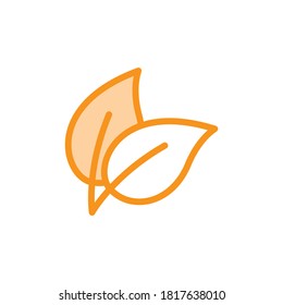 Illustration Vector graphic of leaf icon. Fit for tree, herbal, ecology, fresh etc.