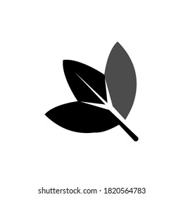 Ilustración Gráfico vectorial del icono de hoja