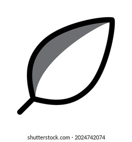 Illustration Vector Graphic of  Leaf icon