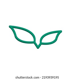 Illustration Vector graphic of leaf icon. Fit for nature, eco, herbal etc.