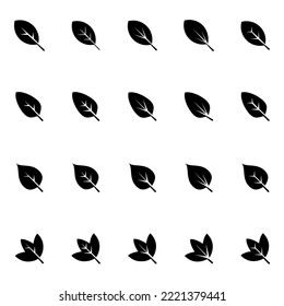 Illustration Vector Graphic of Leaf icon