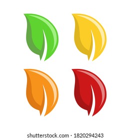 gráfico vectorial de ilustración de la estación o icono de hoja
