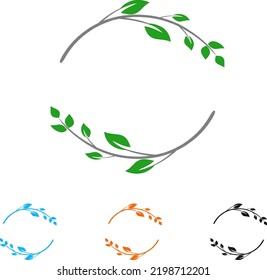 
Illustration vector graphic of leaves  
Fit for icon logo of beauty, healthy, etc.