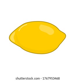 illustration vector graphic of lemon, perfect for nutrition product, food and fruit products, design material,etc