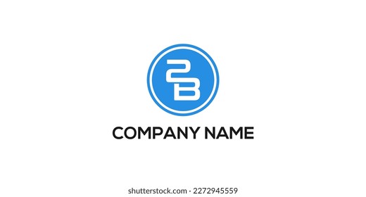 illustration vector graphic of letter 2B
