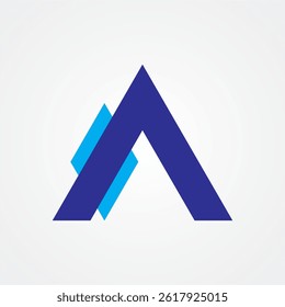 Illustration Vektorgrafik von Buchstabe A. Gut für Logo-Design, wie Unternehmen, Marke, etc.