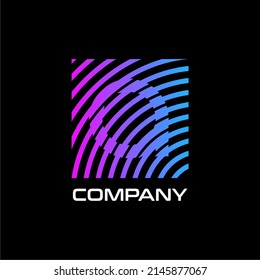 Gráfico vectorial de ilustraciones para el logotipo Carta A Arte