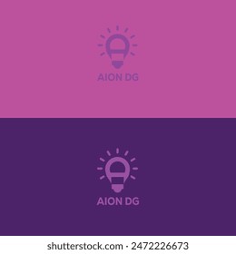 Illustration vector graphic of Letter A with bulb