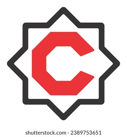 Illustration vector graphic of Letter C Heaxagon Logo