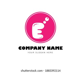 Illustration vector graphic of letter E perfect for company logo