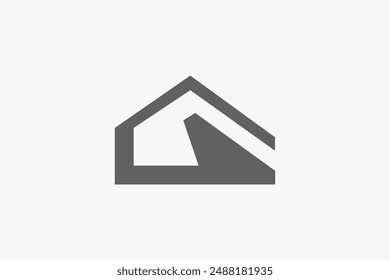 Illustration vector graphic of letter G home. Good for logo