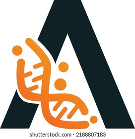 Illustration vector graphic Letter A Lab, good for logo, flyer, magazine, T-Shirt, website, etc. (Editable Version)