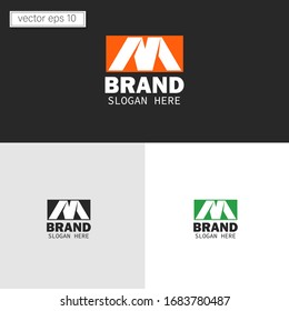 Illustration vector graphic of Letter M logo design