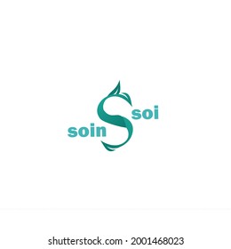 illustration vector graphic of Letter S best for nature logo