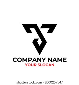 Vektorgrafik für Letter T-Logo