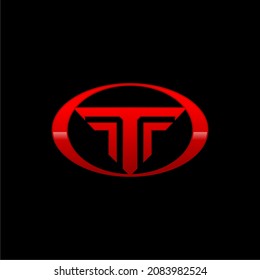 Illustration vector graphic for letter T logo
