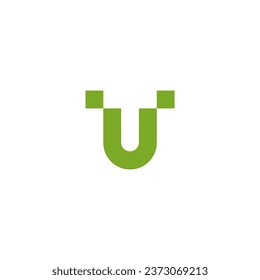 illustration vector graphic of letter tu logo