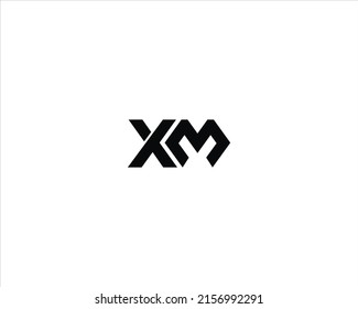 illustration vector graphic of letter xm logo template Vector