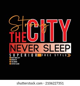 illustration vector graphic of lettering typography new york city design perfect for tshirt apparel and background print logo