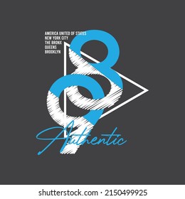 illustration vector graphic of lettering typography brooklyn new york city design perfect for tshirt apparel and background print logo