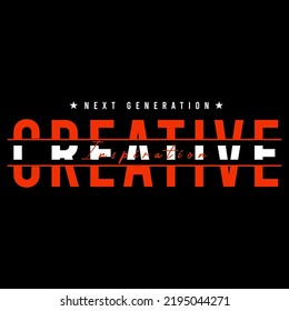 illustration vector graphic of lettering typography creative design tshirt apparel and background print logo