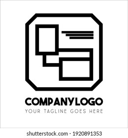 illustration vector graphic of line good for use company
