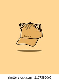 Illustration vector graphic of Lion Hat