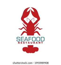 Illustration Vector Graphic of Lobster Seafood Restaurant Logo. Perfect to use for Food Company
