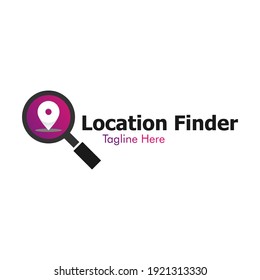 Illustration Vector Graphic of Location Finder Logo. Perfect to use for Technology Company