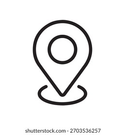 Ilustración Vector gráfico de Locación Pin Icon