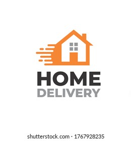 Illustration vector graphic of logistics delivery service company logo design template