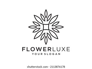illustration vector graphic logo of abstract leaf motif.
fit for nutrition.