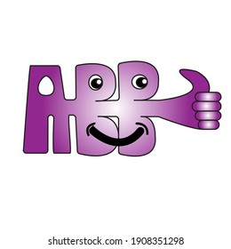 Illustration vector graphic of logo atau simbol dari abb