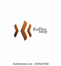 Vektorgrafik der Logo-Marke kofee-Shop, perfekt Ihr Kaffeeprodukt-Logo