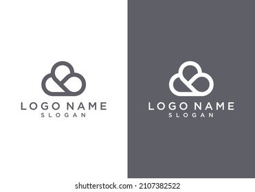 illustration vector graphic of logo cloud.