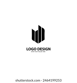 illustration vector graphic of logo design business