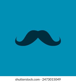 illustration vector graphic logo design of Happy Father's day, finance and business icon, with arrow grow Statistic suitable for father days banner with tie, mustache and love symbol 1