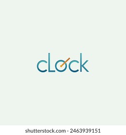 Ilustración Vector diseños de logotipos gráficos. logotipo, tipografía logotipo para reloj con letra O como reloj