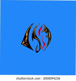 Illustration vector graphic of logo fish